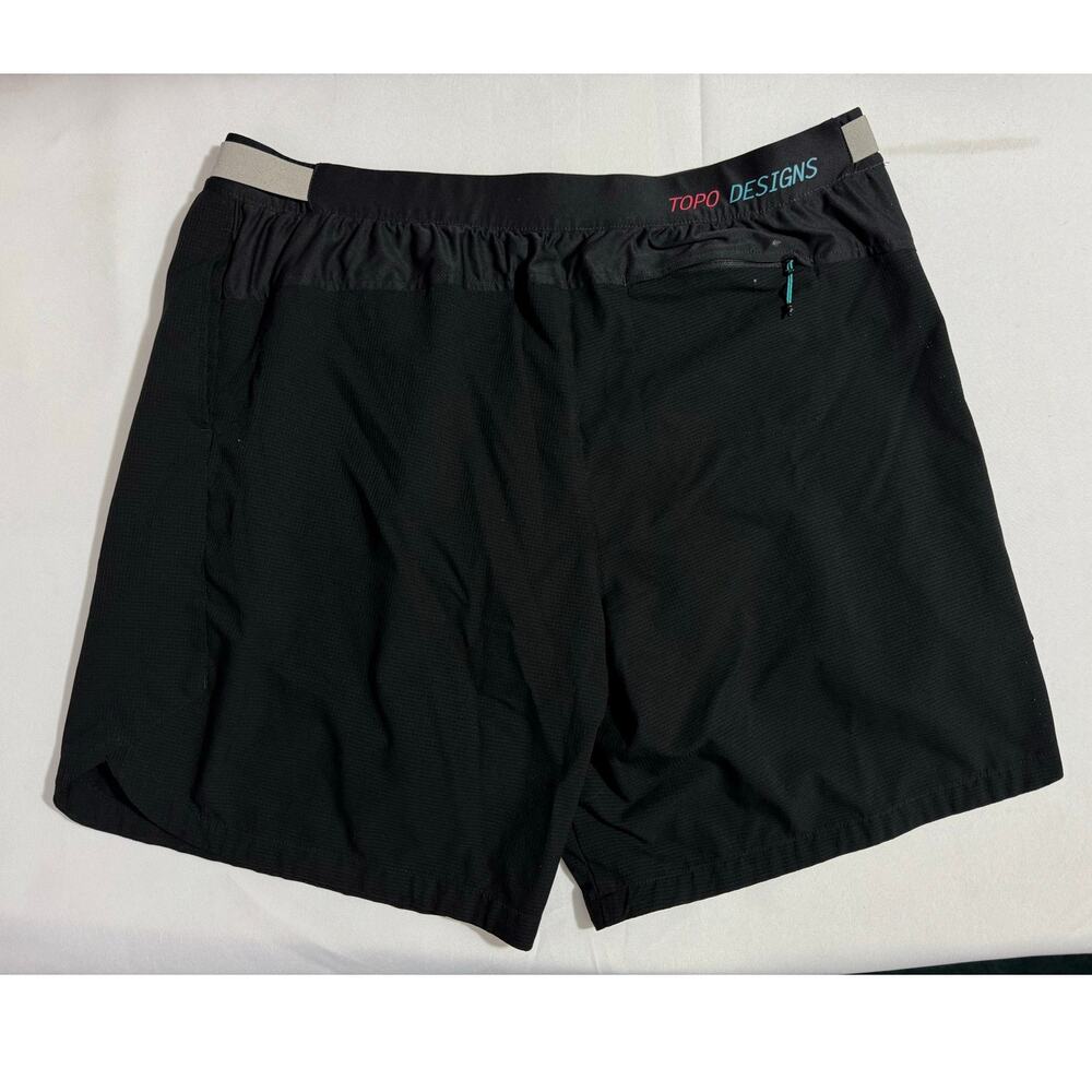 Topo Designs Black Shorts Size 2XL Athletic Shorts